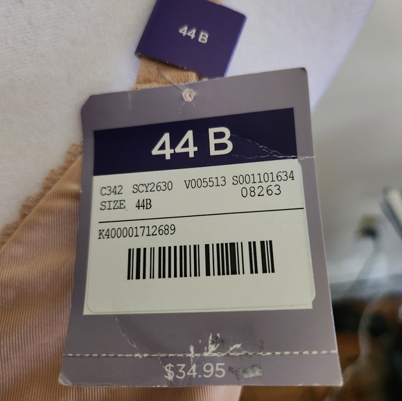 Catherines New 44B Beige Black Bra Bundle - Picture 5 of 16